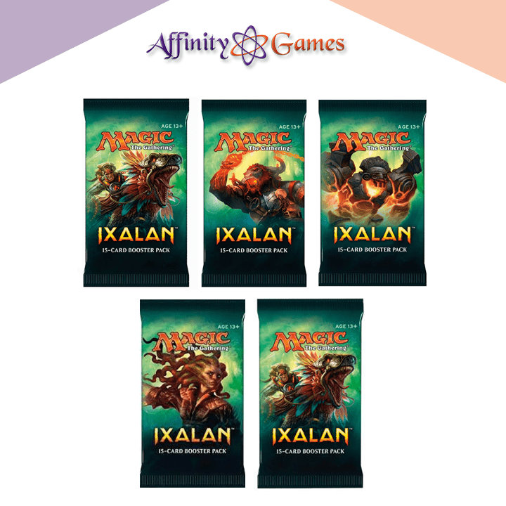 Magic: The Gathering | Ixalan | Draft Booster | 5-Pack Bundle