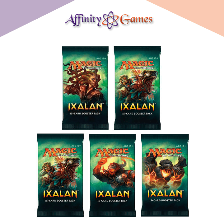 Magic: The Gathering | Ixalan | Draft Booster | 5-Pack Bundle