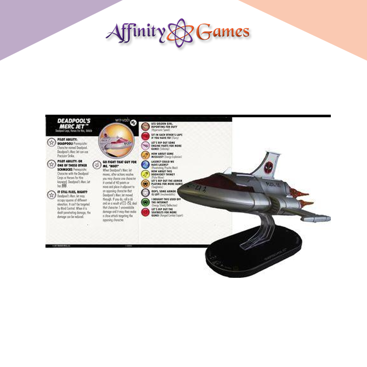 Merc Jet #M17-V001 Colossal Organized Play Marvel Heroclix