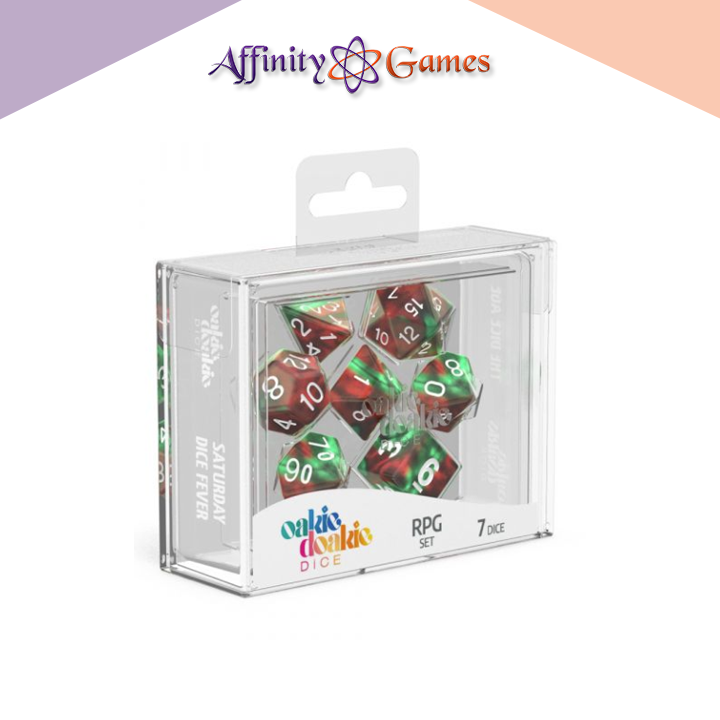 Oakie Doakie Dice | RPG-Set Gemidice (7) | Bloody Jungle
