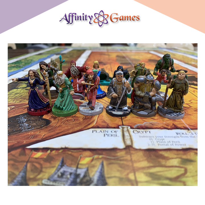 Talisman The Magical Quest Game w/ Custom Painted Minis (Used Copy)