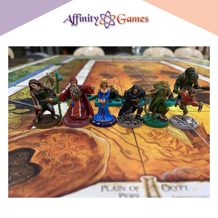 Talisman The Magical Quest Game w/ Custom Painted Minis (Used Copy)