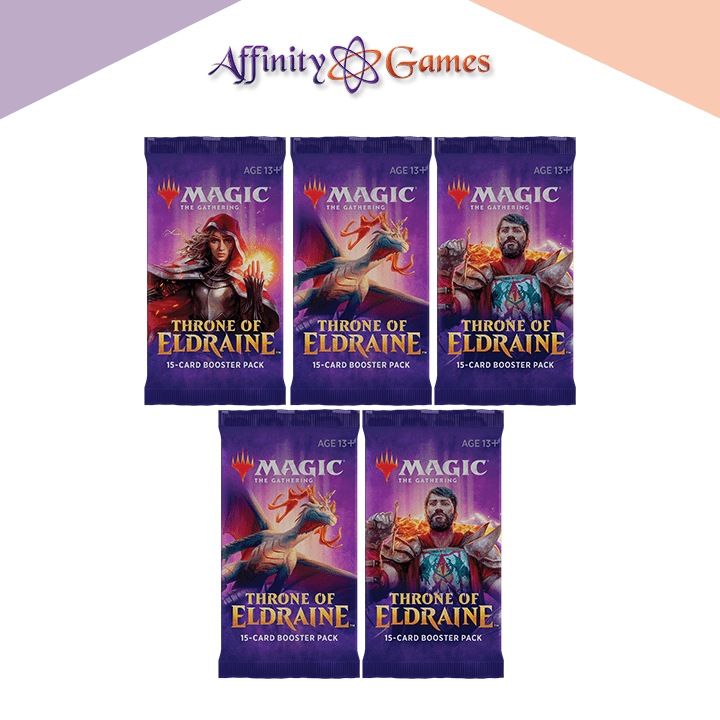 Magic : The Gathering | Throne of Eldraine Draft Booster Pack Bundle