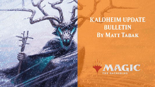 KALDHEIM UPDATE BULLETIN By Matt Tabak