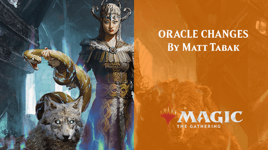 ORACLE CHANGES By Matt Tabak