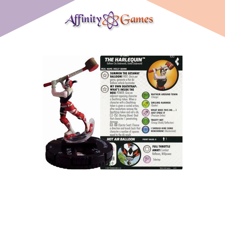 The Harlequin #100 Harley Quinn and the Gotham Girls DC Heroclix