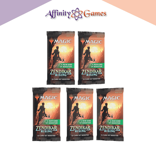 Magic : The Gathering | Zendikar Rising Set Booster Pack Bundle